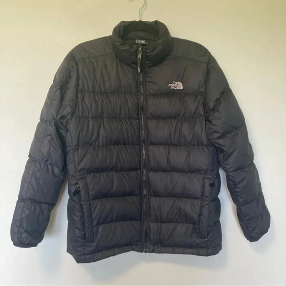 The North Face 550 down black  jacket - Picture 1 of 5